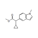 Methyl 2-Cyclopropyl-2-(1-methyl-5-indolyl)acetate