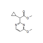 Methyl 2-Cyclopropyl-2-(4-methoxypyrimidin-2-yl)acetate