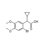 2-(2-Bromo-4,5-dimethoxyphenyl)-2-cyclopropylacetic Acid