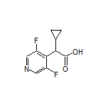 2-Cyclopropyl-2-(3,5-difluoropyridin-4-yl)acetic Acid