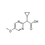 2-Cyclopropyl-2-(5-methoxypyrimidin-2-yl)acetic Acid