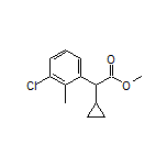 Methyl 2-(3-Chloro-2-methylphenyl)-2-cyclopropylacetate