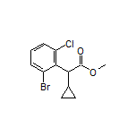Methyl 2-(2-Bromo-6-chlorophenyl)-2-cyclopropylacetate
