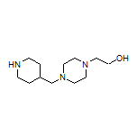 2-[4-(4-Piperidylmethyl)-1-piperazinyl]ethanol