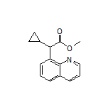 Methyl 2-Cyclopropyl-2-(8-quinolyl)acetate