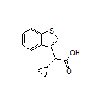 2-(3-Benzothienyl)-2-cyclopropylacetic Acid