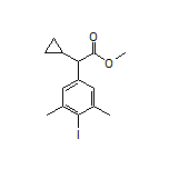 Methyl 2-Cyclopropyl-2-(4-iodo-3,5-dimethylphenyl)acetate