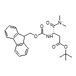 tert-Butyl (S)-3-(Fmoc-amino)-4-(dimethylamino)-4-oxobutanoate