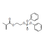 2-[(Diphenoxyphosphoryl)oxy]ethyl Methacrylate