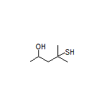 4-Mercapto-4-methyl-2-pentanol