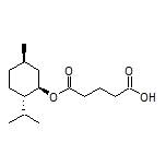 5-[[(1R,2S,5R)-2-Isopropyl-5-methylcyclohexyl]oxy]-5-oxopentanoic Acid