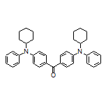 Bis[4-[cyclohexyl(phenyl)amino]phenyl]methanone
