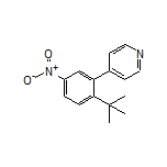 4-[2-(tert-Butyl)-5-nitrophenyl]pyridine