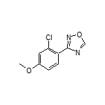 3-(2-Chloro-4-methoxyphenyl)-1,2,4-oxadiazole