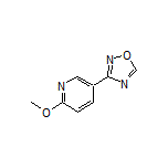 3-(6-Methoxy-3-pyridinyl)-1,2,4-oxadiazole