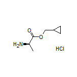 Cyclopropylmethyl (R)-2-Aminopropanoate Hydrochloride