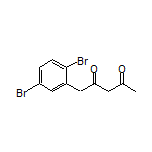 1-(2,5-Dibromophenyl)pentane-2,4-dione