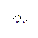5-Methyl-2-(methylthio)-4,5-dihydro-1H-imidazole