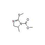 Methyl 5-Methyl-2-(methylthio)-4,5-dihydro-1H-imidazole-1-carboxylate