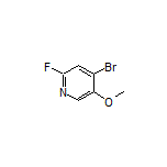 4-Bromo-2-fluoro-5-methoxypyridine