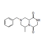 2-Benzyl-4-methylhexahydro-2H-pyrazino[1,2-a]pyrazine-6,9-dione