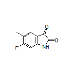 6-Fluoro-5-methylindoline-2,3-dione