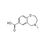 4-Methyl-2,3,4,5-tetrahydrobenzo[f][1,4]oxazepine-7-carboxylic Acid