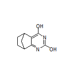 5,6,7,8-Tetrahydro-5,8-methanoquinazoline-2,4-diol