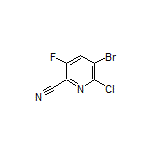 5-Bromo-6-chloro-3-fluoropicolinonitrile