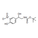 4-(2-(Boc-amino)-1-hydroxyethyl)-2-nitrophenol