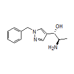 (1S,2R)-2-Amino-1-(1-benzyl-4-pyrazolyl)-1-propanol