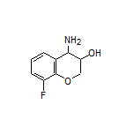 4-Amino-8-fluorochroman-3-ol