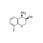 (3R,4R)-4-Amino-8-fluorochroman-3-ol