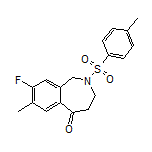8-Fluoro-7-methyl-2-tosyl-3,4-dihydro-1H-benzo[c]azepin-5(2H)-one