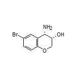 (3S,4S)-4-Amino-6-bromochroman-3-ol