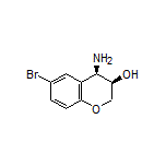 (3R,4R)-4-Amino-6-bromochroman-3-ol