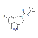 2-Boc-6,8-difluoro-2,3,4,5-tetrahydro-1H-benzo[c]azepin-5-amine
