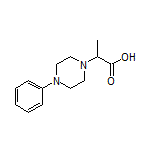 2-(4-Phenyl-1-piperazinyl)propanoic Acid