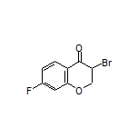 3-Bromo-7-fluorochroman-4-one