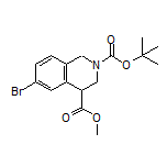 Methyl 6-Bromo-2-Boc-1,2,3,4-tetrahydroisoquinoline-4-carboxylate