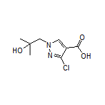 3-Chloro-1-(2-hydroxy-2-methylpropyl)-1H-pyrazole-4-carboxylic Acid