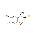 (3R,4R)-4-Amino-6-chloro-7-methylchroman-3-ol