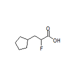 3-Cyclopentyl-2-fluoropropanoic Acid
