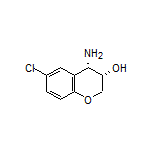 (3S,4S)-4-Amino-6-chlorochroman-3-ol