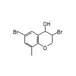 3,6-Dibromo-8-methylchroman-4-ol