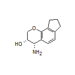 (3S,4S)-4-Amino-2,3,4,7,8,9-hexahydrocyclopenta[h]chromen-3-ol