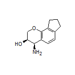 (3R,4R)-4-Amino-2,3,4,7,8,9-hexahydrocyclopenta[h]chromen-3-ol