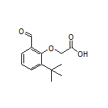2-[2-(tert-Butyl)-6-formylphenoxy]acetic Acid