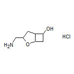 3-(Aminomethyl)-2-oxabicyclo[3.2.0]heptan-6-ol Hydrochloride