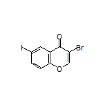 3-Bromo-6-iodo-4H-chromen-4-one